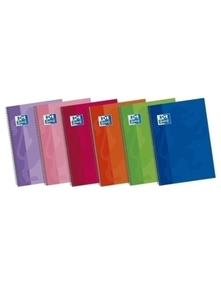BLOCK OXF.SCH.EXTRA Fº 80h MM COL.(6) - Pack de 5 unidades